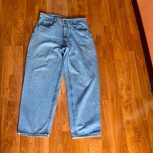 Empyre Blue Straight Leg Jeans Classic Fit